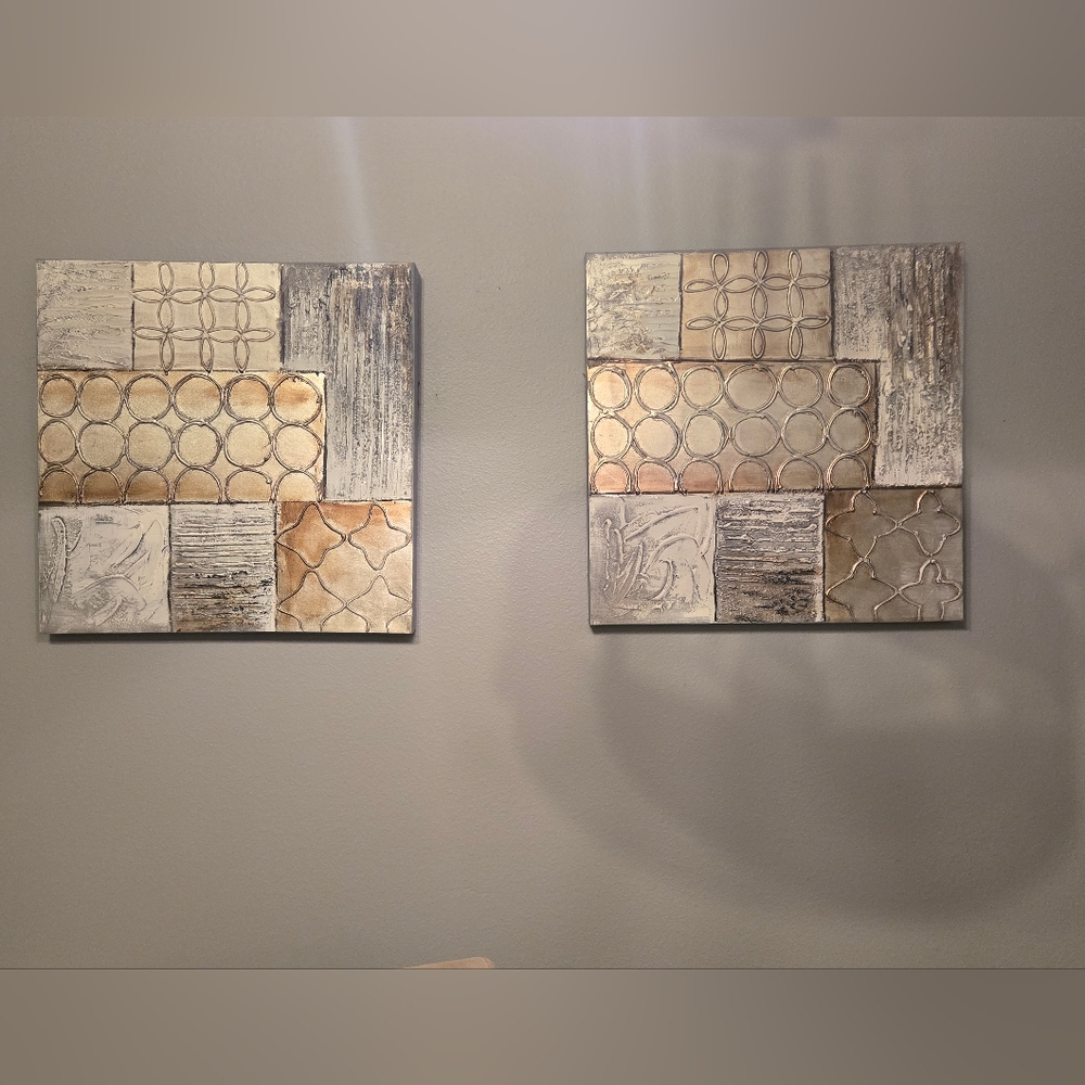 Gray Silver and Gold Pictures